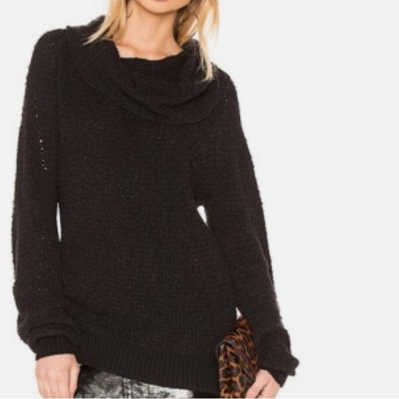 Free People Sweaters - Free People By Your Side Cowl Neck Sweater Pullover M
